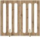 vidaXL - Portail pliable pour animaux de compagnie - 2 pièces - Chêne artisanal - 100,5 x 38 x 90 cm
