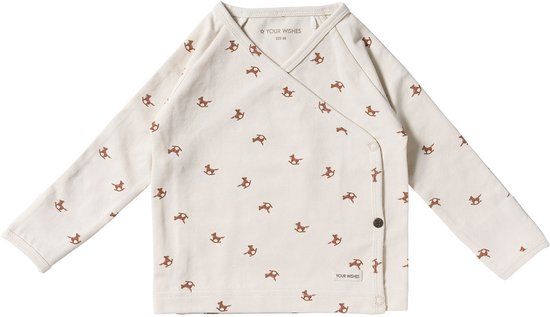 Your Wishes Horse Wrap Cardigan Birch