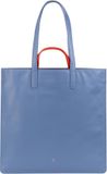 DuDu Madeleine Shopper Tas Leer 40 cm - 3 L - pastel blue