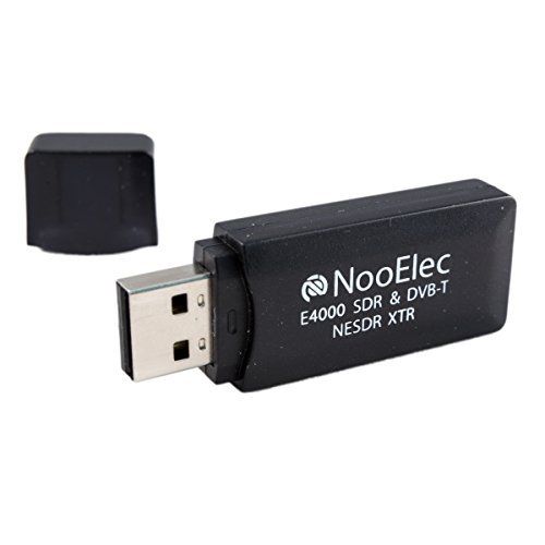 NooElec NESDR XTR Tiny RTL-SDR en DVB-T USB-stick (RTL2832U + Elonics E4000) met telescopische antenne