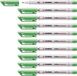 STABILO OHPen universal Uitwisbare marker M-Punt 1.0 mm 10 Stuks Groen