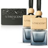 Trescent Autoparfum Set 'Million One & Savage' - Autogeur 2x10 ml - Luchtverfrisser Auto Mannen - Luxe Autogeurtjes Hanger