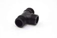 S&M 701535 T-schroefdraad, mannelijk, 1/2 inch, zwart