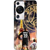 Maniacase Beschermhoes Huawei P60 Pro Neymar Mbappe Noel
