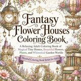 Fantasy Flower Houses Coloring Book