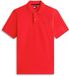 Tommy Jeans Polo Homme Manches Courtes Coton Rouge XS