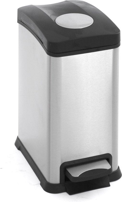 EKO Rejoice Pedaalemmer - 12 l - Mat RVS