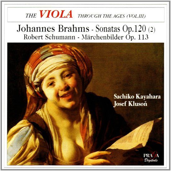 Sachiko Kayahara & Josef Kluson - Brahms: Sonatas Op.120 | Schumann: Märchenbilder (CD)