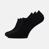 SOLIT socks Onzichtbare sneakersokken die niet afzakken - Maat 43-46 - Zwart - 3 paar
