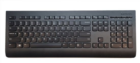 Lenovo 4X30H56874 Draadloos QWERTY US Toetsenbord - Zwart