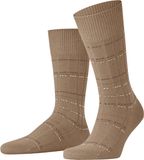 FALKE Lhasa Rib Special Edition sokken heren bruin - maat 43-46