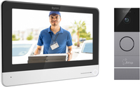Byron DIC-23312 Bedrade Wi-Fi Video Deurbel - 7 inch Touchscreen, Zwart/Zilver