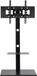 Vaylen support TV, 32-65 pouces, réglable en hauteur, acier laminé à froid, noir, avec rangement