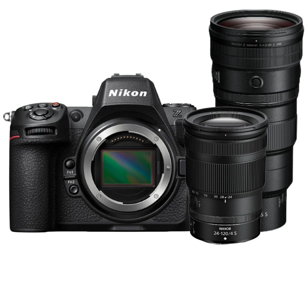 Nikon Z8 + 24-120mm F/4 S-Line + NIKKOR Z 400mm F/4.5 VR S Promo Bundle