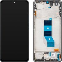 Xiaomi Écran avec écran tactile Redmi Note 14 5G, avec cadre, Noir (Midnight Black), Service Pack 56002000O1700