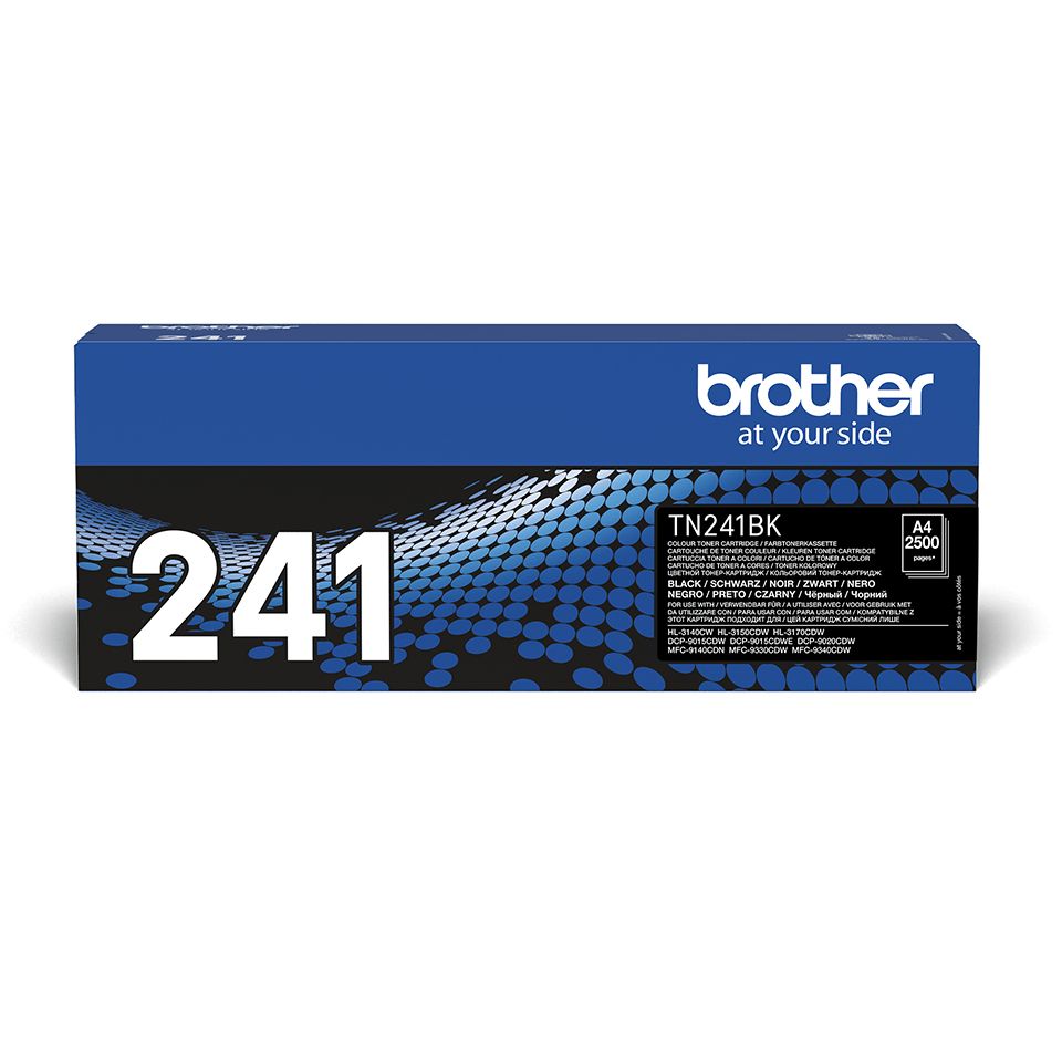 Brother TN-241BK Black Toner Cartridge - Original