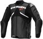 Alpinestars Atem V5 Leren Jas Zwart Wit - Maat 60