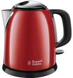 Russell Hobbs 24992-70 Colour Plus+ Mini Waterkoker - 1 Liter - Zwart/Rood