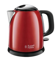 Russell Hobbs 24992-70 Colour Plus+ Mini Waterkoker - 1 Liter - Zwart/Rood