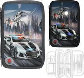 Depesche - Monster Cars 3-vaks etui - politieauto