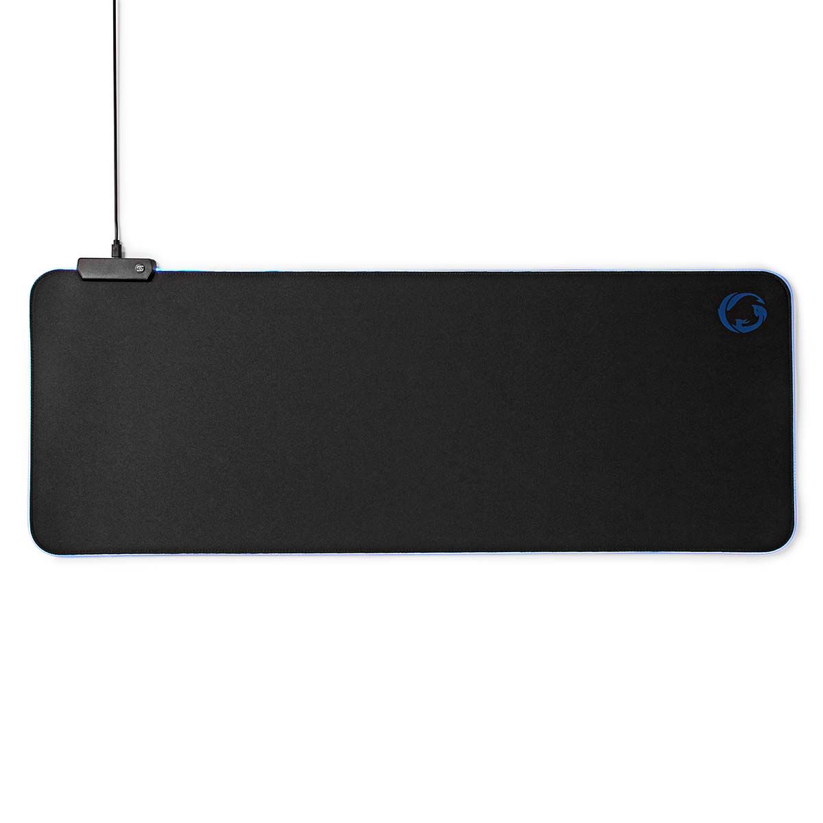 Nedis GMPDL210BK - Muismat - Zwart - 80 x 30 cm