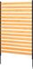 Écran de confidentialité en bois, 39" L x 61" l, 1 panneau, écran de climatiseur, enceinte pour équipement de piscine avec poteaux en métal, assemblage facile, couvercle de poubelle extérieure pour l'embellissement du jardin