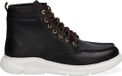 McGregor Heren Boots - Zwart - Veterboots - Leer - Veters