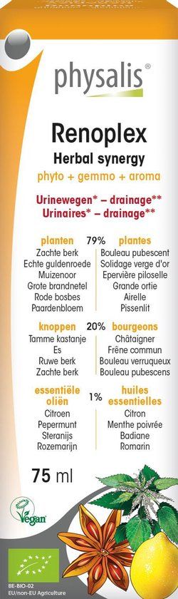 Physalis Renoplex Herbal Synergy - 75ml