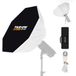 TARION Opvouwbare Softbox met Bowens Mount - 26in/65cm Innovatieve Reflect-Diffuse Swap Octagon Soft Box met One-Step Setup voor Studio Fotografie Compatibel met COB Lights Speedlite FB-65 SOFTBEAM
