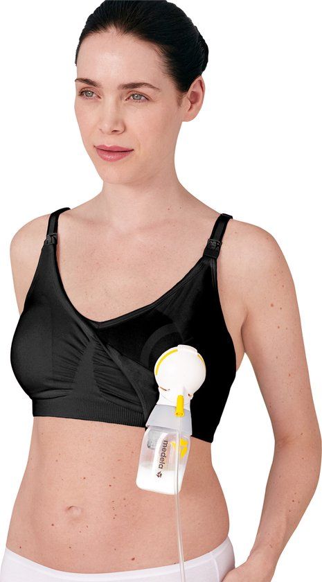 Medela 3-in-1 Voedingsbh en Kolfbh - Zwart - Maat M