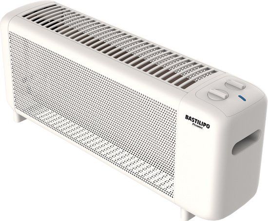 Bastilipo PRC-1500B - Elektrische kachel - 1500 W - Wit
