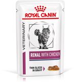 Royal Canin Veterinary Diet Renal Kip - Kattenvoer - 12 x 85 g