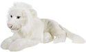 Heunec 237773 MISANIMO witte leeuw liggend 50 cm, wit