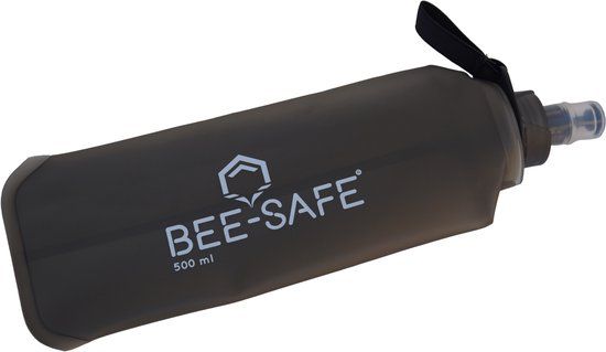 Bee Safe Soft Drinkbottle 500 ML Grijs