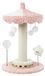 Chat Poteau griffoir Poteau griffoir - Carrousel rotatif - Bois - Un niveau - Pour usage intérieur - Convient aux chatons et aux chats adultes