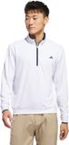 adidas Performance Top léger à demi-zip - Hommes - Blanc