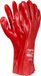 Ogrifox Ox.16.375 PVC 40 - Beschermende handschoenen (40 mm, 60 paar), kleur rood, OX-PVC40