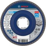Bosch Accessoires Bosch PRO X571 X-Lock lamellenschijf 115 mm G40