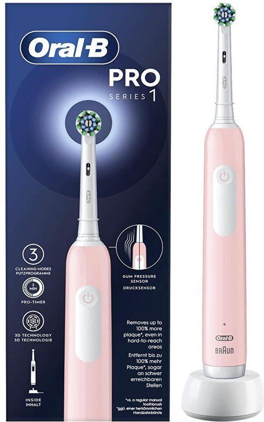 Oral-B Pro Series 1 Roze Elektrische Tandenborstel