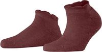 FALKE Soft Elegance Noppen op de zool wol vicose kasjmier huissokken dames bruin - maat 35-38