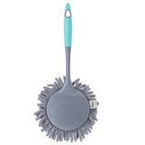 Vigar Rengo Microfiber Duster, 18x5x36 cm, Afneembare Herbruikbare Duster Wasbaar en Ergonomische Handgreep, Dusters voor Schoonmaken Huis Grijs, Turquoise