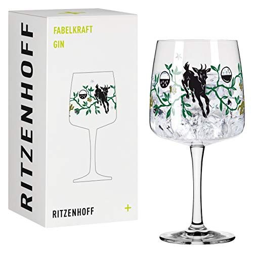 Ritzenhoff 3458004 Fabelkraft #4 Ginglas, glas, 700 milliliter, meerkleurig