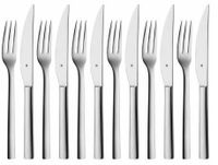WMF Nuova Steak Bestekset - 12-delig - Zwart