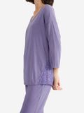 Triumph Pyjama Red Label Timeless Sensuality Lila Driekwart Mouw Vrouwen Maat 46
