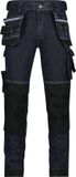 DASSY Stretch holsterzakkenjeans met kniezakken