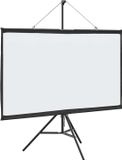 vidaXL Projectiescherm met statief, 72 inch, 16:9
