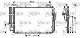 VALEO Kondensator, Klimaanlage 818075