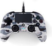 Nacon Compact Wired Controller - PS4 - Camo Grey