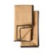 Sagaform Serviette Edith 45x45 cm lot de 2 Beige