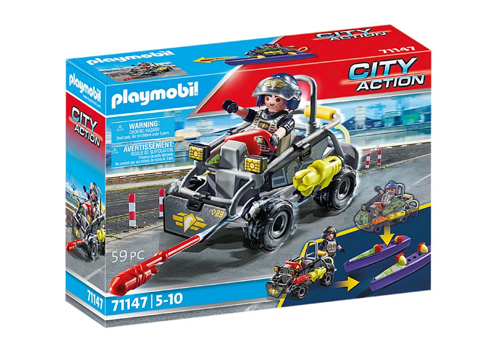 PLAYMOBIL City Action SE-multiterreinwagen - 71147 | 59 stuks